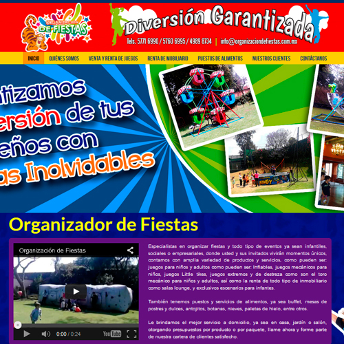 Organización de Fiestas